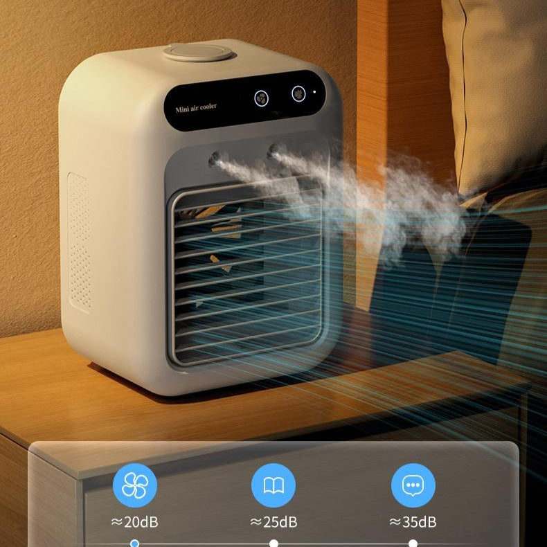 Portable Air Conditioner, Air Cooler, Fan, Water Cooling, Air Conditioning for Room, Office, Car