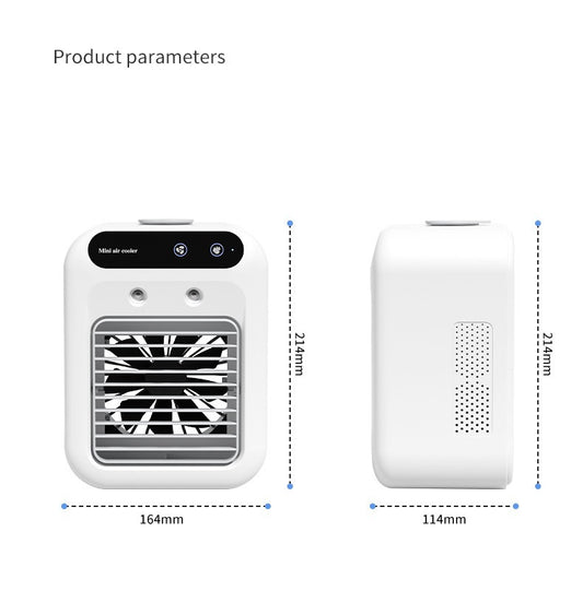 Climatiseur portable, refroidisseur d'air, ventilateur, refroidissement à eau, climatisation pour chambre, bureau, voiture